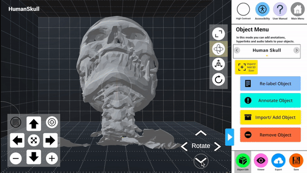 AR Authoring Platform demo