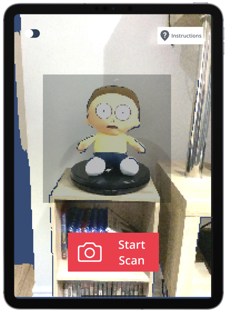 ARScanner app