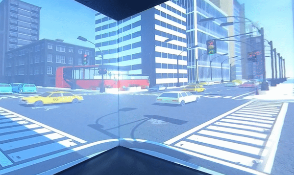 Immersive VR simulation demo